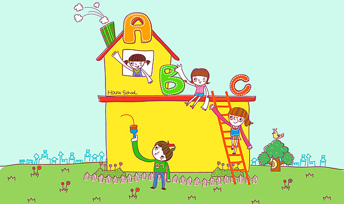 EPS 주간 나무 식물 알파벳 영어 여자 어린이교육 교육 남자 건축 초등학생 어린이 일러스트 사다리 창문 교과목 상상 주택 영어교육 사람 소녀 소년 잔디 초원 여러명 야외 건물 판타지 페인트 붓 공상 어린이만 국내일러스트 자연요소 문자 학생 건축물 다수 도구 파일형식 벡터