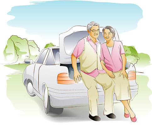 EPS 주간 전신 라이프스타일 부부 여자 할아버지 노년 남자 할머니 여행 일러스트 승용차 자동차 휴가 미소 웃음 사람 성인 취미 야외 두명 라이프 실버라이프 노후 노부부 오픈 실버 걸터앉기 자동차트렁크 노인만 성인만 국내일러스트 자연요소 커플 육상교통 표정 앉기 생활 파일형식 벡터