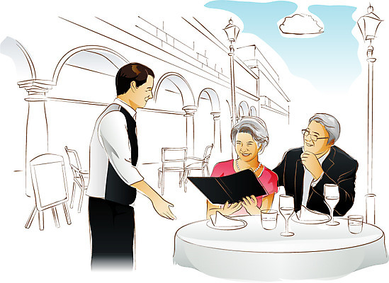 EPS 주간 라이프스타일 응시 여자 할아버지 노년 남자 할머니 와인잔 일러스트 가족 탁자 잔 미소 웃음 사람 상반신 성인 취미 야외 라이프 컵 세명 실버라이프 노후 상점 식당 레스토랑 식사 실버 웨이터 물컵 외출 냅킨 메뉴판 주문 상업시설 노인만 성인만 국내일러스트 자연요소 직업 식기 시선 가구 술잔 관계 표정 생활 시설 상업 파일형식 벡터