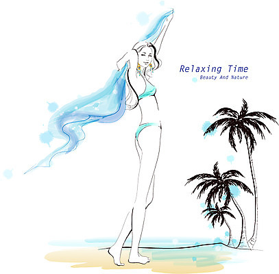 EPS 전신 나무 식물 우먼라이프 라이프스타일 웰빙 계절 여자 수영복 바다 백그라운드 일러스트 휴식 건강 한명 서기 사람 20대 성인 취미 해변 라이프 생활 여름 여름휴가 바캉스 청춘 비키니 야자수 뷰티 섹시 건강관리 스카프 모던 청년만 청년여자만 청년여자한명만 성인여자한명만 국내일러스트 1 옷 컨셉 모션 휴가 관리 청년 목도리 여자만 여자한명만 성인여자만 성인만 파일형식 벡터 여름_계절