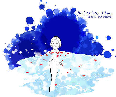 EPS 우먼라이프 라이프스타일 웰빙 여자 꽃잎 백그라운드 일러스트 휴식 건강 한명 사람 상반신 20대 성인 취미 라이프 생활 청춘 금발 눕기 뷰티 건강관리 스파 목욕 마사지 모던 청년만 청년여자만 청년여자한명만 성인여자한명만 국내일러스트 1 헤어스타일 꽃 컨셉 모션 관리 청년 청결 여자만 여자한명만 성인여자만 성인만 파일형식 벡터