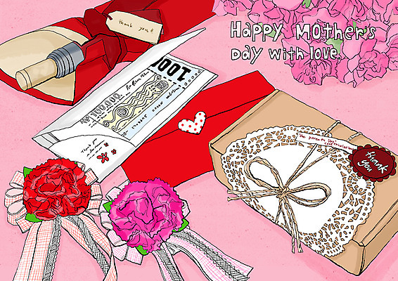 PSD 식물 기념일 꽃 리본 백그라운드 지폐 돈 일러스트 편지봉투 선물 이벤트 사람없음 선물상자 하이앵글 와인 샴페인 어버이날 편지 카네이션 오브젝트 엽서 수표 국내일러스트 카드프레임 뷰포인트 봉투 프레임 주류 상자 재산 파일형식