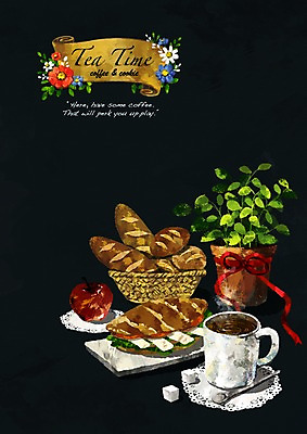 PSD 식물 꽃 리본 화분 커피 음식 빵 백그라운드 과일 일러스트 티타임 나뭇잎 디저트 잔 샌드위치 요리 사람없음 장식 바구니 레스토랑 머그컵 사과 바게트 티스푼 각설탕 크루아상 컵받침 브런치 초크일러스트 초크아트 크루아상샌드위치 국내일러스트 식기 음료 잎 휴식 컵 식당 숟가락 식사 설탕 받침대 그림 파일형식