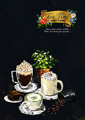 PSD 꽃 화분 커피 음료 음식 백그라운드 일러스트 티타임 잔 사람없음 장식 컵 카페 머그컵 원두 캔 차 커피잔 티스푼 컵받침 원두커피 생크림 초크일러스트 초크아트 녹차라떼 모카치노 브라우니 카라멜모카 상업시설 국내일러스트 식물 식기 휴식 디저트 상점 숟가락 받침대 크림 시설 그림 상업 라떼 파일형식
