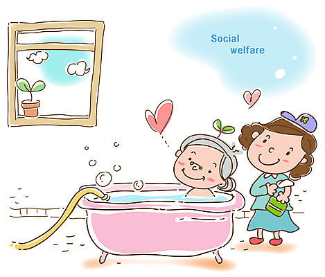 EPS 주간 구름 여자 노년 남자 행복 화분 할머니 일러스트 창문 욕조 실내 사랑 사람 두명 물 새싹 희망 목욕 욕실 하트 봉사 사회 자원봉사자 사회이슈 사회복지 복지 화장실 노인복지 사회복지사 때타월 노인만 성인만 국내일러스트 자연요소 모양 식물 직업 감정 컨셉 성인 내부 청결 도움 공동체 파일형식 벡터