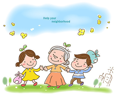 EPS 주간 여자 노년 남자 꽃 행복 할머니 어린이 일러스트 하늘 사랑 사람 소녀 빌딩 소년 초원 야외 건물 세명 새싹 희망 짐 봉사 사회 자원봉사자 사회이슈 사회복지 복지 보따리 사회복지사 국내일러스트 자연요소 식물 직업 건축물 감정 컨셉 성인 도움 공동체 파일형식 벡터