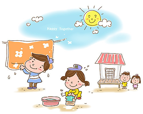 EPS 주간 구름 여자 남자 행복 어린이 일러스트 주택 사랑 사람 소녀 소년 여러명 야외 건물 태양 희망 이불 봉사 사회 자원봉사자 빨래 빨랫줄 사회이슈 사회복지 복지 사회복지사 빨래널기 빨래판 세숫대야 손빨래 어린이만 국내일러스트 자연요소 직업 건축물 감정 줄 다수 컨셉 가사 침구 도움 공동체 파일형식 벡터