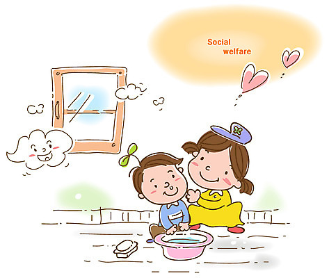 EPS 구름 여자 남자 행복 어린이 일러스트 창문 실내 사랑 사람 소년 두명 새싹 희망 하트 봉사 사회 자원봉사자 세수 사회이슈 사회복지 복지 비누 사회복지사 세숫대야 어린이만 국내일러스트 자연요소 모양 식물 직업 감정 컨셉 내부 위생용품 청결 도움 공동체 파일형식 벡터