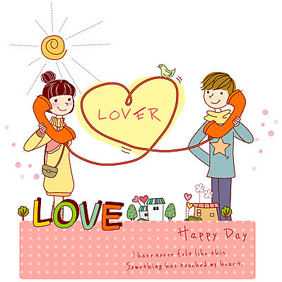 EPS 나무 식물 동물 커플 여자 남자 행복 감정 데이트 일러스트 통신 조류 주택 사랑 서기 웃음 사람 이벤트 두명 건물 태양 마을 다정 하트 전화기 수화기 연애 통화 국내일러스트 자연요소 모양 건축물 컨셉 관계 모션 표정 파일형식 벡터