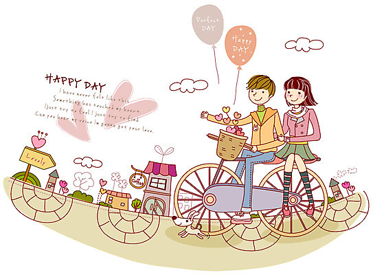 EPS 나무 식물 동물 구름 커플 여자 남자 꽃 행복 감정 길 데이트 일러스트 주택 사랑 웃음 사람 앉기 이벤트 두명 건물 바구니 마을 자전거 다정 팻말 하트 표지판 개 강아지 승차 방향 연애 풍선 방향지시 국내일러스트 자연요소 모양 건축물 컨셉 포유류 관계 모션 프레임 알림판 표정 반려동물 바이크 파일형식 벡터