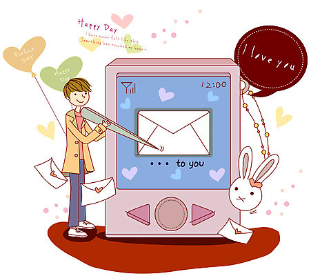 EPS 동물 문자 남자 행복 감정 화살표 일러스트 버튼 편지봉투 사랑 한명 서기 웃음 사람 이벤트 성인 전자제품 스마트폰 통신기기 하트 토끼 러브레터 편지 풍선 PDA 문자메시지 청년만 청년남자만 청년남자한명만 성인남자한명만 국내일러스트 모양 1 통신 포유류 모션 봉투 표정 핸드폰 스마트기기 반려동물 기계 메시지 남자만 남자한명만 성인남자만 성인만 파일형식 벡터