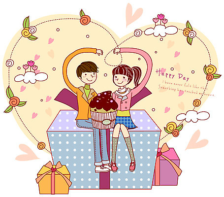 EPS 구름 커플 여자 남자 꽃 행복 감정 리본 음식 빵 포즈 데이트 일러스트 프레임 선물 사랑 틀 웃음 사람 앉기 손짓 이벤트 두명 선물상자 상자 다정 하트 끈 테두리 연애 머핀 국내일러스트 자연요소 모양 식물 컨셉 관계 모션 표정 파일형식 벡터