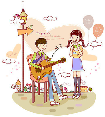 EPS 동물 구름 커플 공공시설 여자 남자 행복 감정 화살표 악기 음악 연주 가로등 의자 데이트 음표 일러스트 조류 현악기 주택 사랑 서기 웃음 사람 앉기 이벤트 두명 건물 빛 마을 다정 기타 하트 방향 감동 연애 풍선 방향지시 국내일러스트 자연요소 모양 건축물 기호 가구 컨셉 관계 모션 문화예술 표정 시설 파일형식 벡터