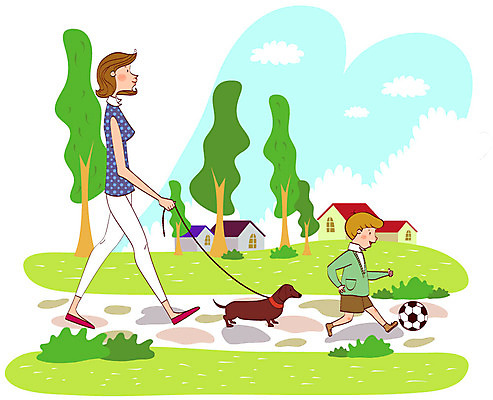 EPS 전신 나무 구름 라이프스타일 여자 남자 행복 반려견 아들 어린이 일러스트 축구공 공 가정 가족 엄마 주택 사랑 사람 소년 성인 두명 라이프 마을 화목 산책 육아 자녀 개 강아지 주부 공놀이 미시라이프 주부라이프 국내일러스트 자연요소 식물 감정 컨셉 축구용품 포유류 관계 놀이 휴식 건물 생활 반려동물 파일형식 벡터