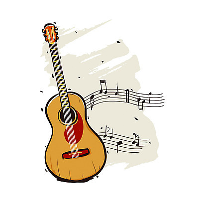 EPS 아이콘 악기 음악 음표 현악기 사람없음 기타 악보 오브젝트 엔틱아이콘 2D아이콘 기호 문화예술 앤티크 파일형식 벡터