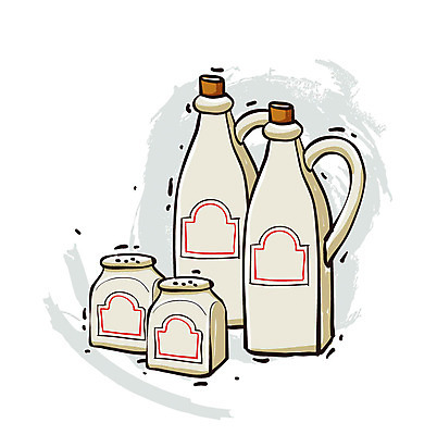 EPS 아이콘 생활용품 주방용품 사람없음 용기 조미료 식용유 오브젝트 엔틱아이콘 2D아이콘 그릇 앤티크 기름_음식 향미료 파일형식 벡터