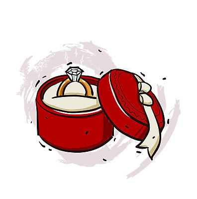 EPS 아이콘 잡화 장신구 선물 사람없음 반지 보석 오브젝트 예물 엔틱아이콘 다이아몬드 반지케이스 다이아몬드반지 2D아이콘 앤티크 광석 보관함 파일형식 벡터