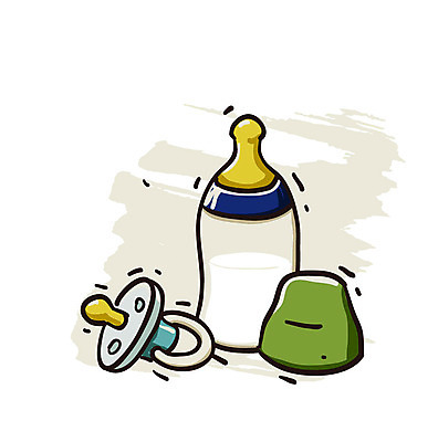 EPS 아이콘 생활용품 사람없음 아기용품 우유 젖병 노리개젖꼭지 오브젝트 엔틱아이콘 2D아이콘 유제품 앤티크 파일형식 벡터