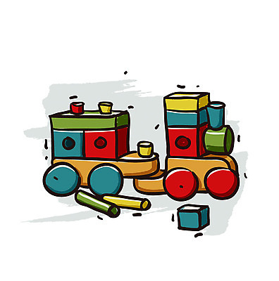 EPS 아이콘 생활용품 놀이 사람없음 장난감 놀이용품 블록 기차 오브젝트 엔틱아이콘 2D아이콘 육상교통 대중교통 앤티크 파일형식 벡터