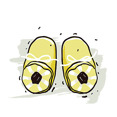 EPS 아이콘 잡화 신발 사람없음 아기용품 오브젝트 엔틱아이콘 아기신발 2D아이콘 앤티크 파일형식 벡터