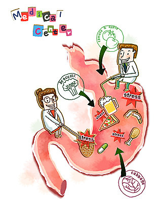 EPS 여자 남자 음식 토마토 채소 과일 일러스트 의학 스트레스 맥주 피자 담배 건강 식이요법 병원 관리 육류 미소 웃음 사람 성인 두명 치료 알약 약 건강관리 진료 의사 금지 소화기관 낚싯대 장기 질병 사과 브로콜리 질병관리 양배추 금연 위장 조심 식단 채집망 소화장애 위질환 소화_음식물분해 성인만 국내일러스트 캠페인 신체 식재료 주류 패스트푸드 서양음식 표정 의료진 장기_의학 낚시용품 사회이슈 파일형식 벡터