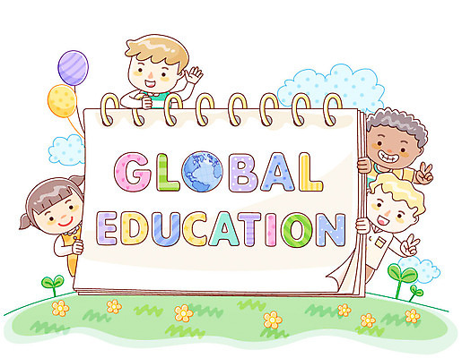 EPS 외국인 구름 여자 어린이교육 교육 남자 어린이 일러스트 문구용품 학용품 사람 소녀 소년 여러명 글로벌 사무용품 공책 메모지 스케치북 다인종 풍선 글로벌교육 다국적 에듀 어린이만 국내일러스트 자연요소 다수 인종 오브젝트 에듀케이션 파일형식 벡터