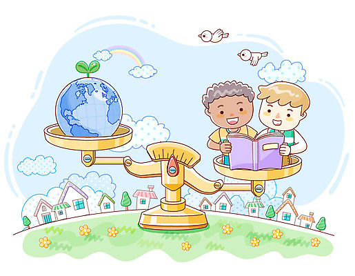 EPS 주간 외국인 나무 동물 구름 건축물 어린이교육 교육 남자 지구 어린이 무지개 일러스트 조류 주택 저울 사람 소년 야외 두명 건물 책 글로벌 독서 새싹 글로벌교육 측정도구 수평저울 남자만 어린이만 소년만 국내일러스트 자연요소 식물 건축 인종 도구 파일형식 벡터