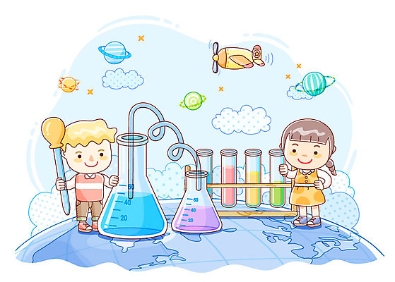 EPS 외국인 구름 여자 어린이교육 교육 남자 지구 어린이 과학 일러스트 교과목 비행기 실험기구 실험 사람 소녀 소년 두명 글로벌 행성 화학 스포이트 플라스크 시험관 경비행기 삼각플라스크 용액 글로벌교육 과학교육 어린이만 국내일러스트 자연요소 항공교통 대중교통 인종 우주 피펫 파일형식 벡터