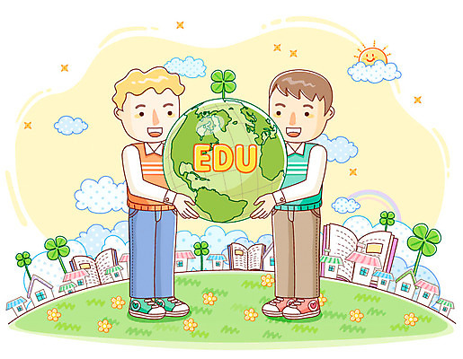 EPS 주간 외국인 식물 구름 건축물 교육 남자 건축 꽃 지구 어린이 무지개 일러스트 청소년 하늘 사람 소년 잔디 야외 두명 건물 10대 책 글로벌 태양 마을 네잎클로버 글로벌교육 에듀 남자만 십대만 십대남자만 국내일러스트 자연요소 인종 클로버 에듀케이션 파일형식 벡터