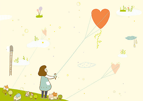 PSD 나무 식물 구름 건축물 여자 건축 초등학생 어린이 일러스트 사다리 상상 하늘 주택 사랑 한명 사람 소녀 건물 판타지 하트 연 연날리기 팬시 여자만 여자한명만 어린이만 소녀만 소녀한명만 국내일러스트 자연요소 모양 1 학생 감정 놀이용품 전통놀이 도구 파일형식