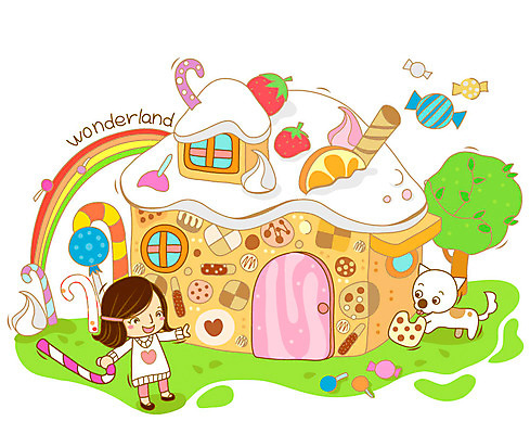 EPS 주간 나무 식물 동물 여자 반려견 초등학생 어린이 음식 무지개 오렌지 과일 일러스트 창문 포유류 상상 지팡이 딸기 동화 디저트 사탕 한명 사람 소녀 야외 반려동물 판타지 문 제과 개 강아지 생크림 과제 과자집 헨젤과그레텔 여자만 여자한명만 어린이만 소녀만 소녀한명만 국내일러스트 자연요소 1 학생 제과제빵 크림 파일형식 벡터