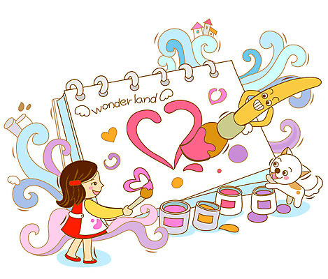 EPS 동물 캐릭터 여자 반려견 초등학생 어린이 일러스트 포유류 상상 주택 미술 한명 사람 소녀 반려동물 판타지 물감 미술도구 하트 붓 그리기 개 강아지 스케치북 그림 여자만 여자한명만 어린이만 소녀만 소녀한명만 일러캐릭터 모양 1 학생 모션 문화예술 학용품 건물 오브젝트 파일형식 벡터