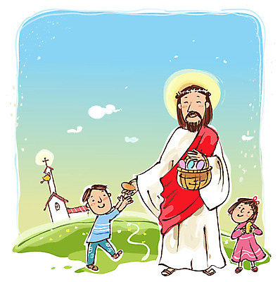 EPS 주간 구름 건축물 여자 기념일 남자 기독교 종교 어린이 음식 일러스트 하늘 부활절 사람 소녀 소년 초원 야외 건물 세명 교회 바구니 소쿠리 계란 목초지 예수 기독교인 신도 국내일러스트 자연요소 건축 종교건축 이벤트 알 목장 신_종교 파일형식 벡터 초원_자연