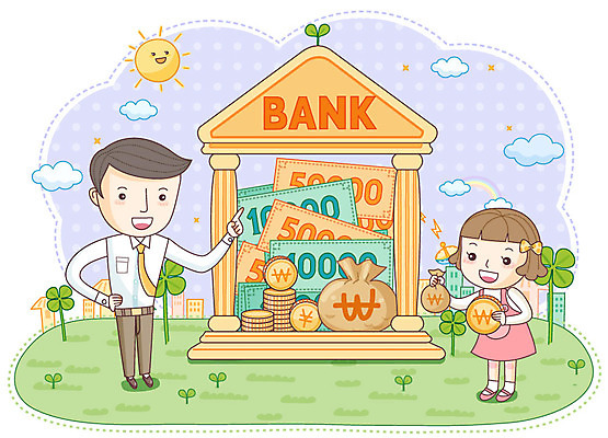 EPS 주간 식물 구름 건축물 여자 남자 딸 어린이 무지개 지폐 돈 일러스트 가정 가족 사람 빌딩 잔디 야외 두명 건물 라이프 생활 금융 경제 태양 새싹 상점 동전 저축 돈자루 아빠 네잎클로버 클로버 재테크 은행 가정경제 상업시설 부녀 금융의날 국내일러스트 자연요소 건축 관계 재산 시설 상업 파일형식 벡터 법정기념일