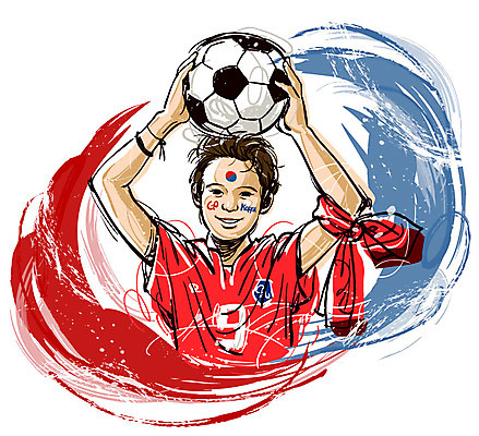 EPS 남자 스포츠 올림픽 유니폼 일러스트 축구공 공 응원 하계올림픽 모션 청소년 한국 한명 웃음 사람 동양인 소년 10대 축구 붉은악마 태극 응원단 축구유니폼 경기복 남자만 남자한명만 십대만 십대남자만 십대남자한명만 월드싸커 국내일러스트 1 문양 옷 아시아 어린이 축구용품 표정 인종 구기 파일형식 벡터