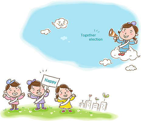 EPS 주간 식물 구름 건축물 여자 남자 건축 행복 캠페인 일러스트 하늘 사람 여러명 성인 야외 건물 새싹 확성기 팻말 하트 사회 선거 민주주의 사회이슈 성인만 국내일러스트 자연요소 모양 감정 다수 컨셉 프레임 공동체 파일형식 벡터