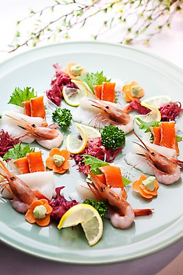 포토 JPG 해외기획촬영 음식 외국문화 일본문화 2010년일본 새우 요리 사람없음 생선회 회 고추냉이 연어 연어회 일본음식 새우회 국내포토 동양문화 문화 갑각류 어류 양념 파일형식