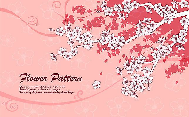 EPS 나무 식물 사계절 계절 꽃잎 꽃 실루엣 분홍색 백그라운드 무늬 꽃무늬 패턴 꽃백그라운드 일러스트 봄꽃 자연 사람없음 봄 벚꽃 나뭇가지 벚나무 플라워패턴 봄배경 국내일러스트 컬러 촬영기법 생태계 파일형식 벡터