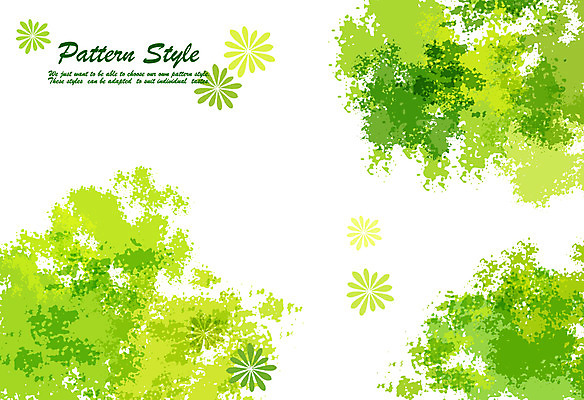 EPS 나무 식물 디자인 계절 컬러 백그라운드 패턴 일러스트 자연 붓터치 사람없음 초록색 여름 숲 시원함 식물백그라운드 국내일러스트 무늬 생태계 파일형식 벡터