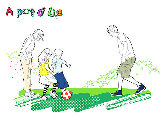 EPS 라이프스타일 여자 남자 딸 행복 아들 어린이 일러스트 축구공 가족 엄마 사랑 서기 웃음 사람 소녀 소년 여러명 20대 성인 야외 30대 소풍 축구 화목 가족라이프 아빠 공놀이 국내일러스트 감정 다수 컨셉 공 축구용품 관계 모션 놀이 표정 청년 생활 장년 야외활동 구기 파일형식 벡터