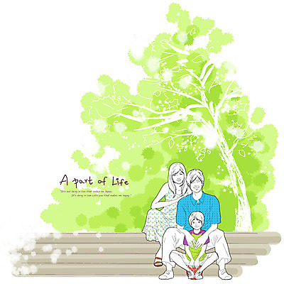 EPS 나무 식물 라이프스타일 여자 남자 행복 아들 어린이 일러스트 가족 포옹 엄마 휴식 사랑 웃음 사람 앉기 소년 20대 성인 야외 세명 30대 계단 화목 가족라이프 아빠 외출 국내일러스트 감정 컨셉 관계 안기 모션 표정 청년 생활 장년 파일형식 벡터