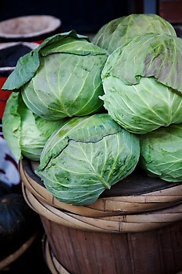 포토 JPG 아시아 음식 채소 일본문화 식재료 풍경 사람없음 바구니 일본 시장 양배추 채소가게 일본음식 국내포토 동양문화 나라 외국문화 상점 파일형식