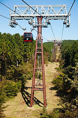 포토 JPG 주간 나무 식물 아시아 교통수단 일본문화 자연 산 풍경 사람없음 야외 일본 전선 케이블카 하코네 국내포토 자연요소 동양문화 나라 외국문화 교통 생태계 파일형식