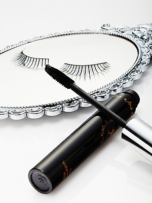 포토 JPG 스튜디오촬영 생활용품 실내 사람없음 화장 뷰티 화장품 거울 화장용품 미용용품 오브젝트 마스카라 손거울 인조속눈썹 국내포토 내부 속눈썹 파일형식