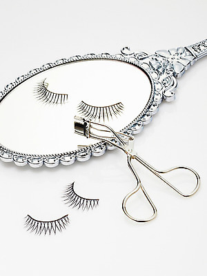 포토 JPG 스튜디오촬영 생활용품 실내 사람없음 화장 뷰티 화장품 거울 화장용품 미용용품 오브젝트 손거울 뷰러 비후라 인조속눈썹 국내포토 내부 속눈썹 파일형식