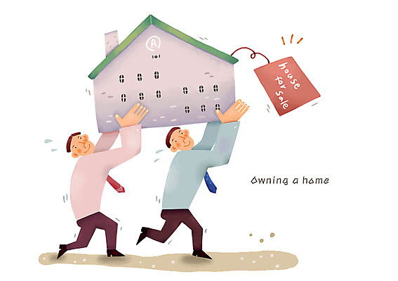 PSD 건축물 남자 건축 산업 일러스트 부동산 주택 사람 빌딩 20대 성인 두명 건물 금융 경제 재테크 가정경제 내집마련 부동산매매 집매매 남자만 성인남자만 청년만 청년남자만 성인만 국내일러스트 가정 청년 재산 파일형식