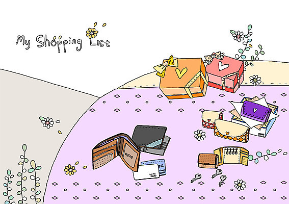 PSD 잡화 꽃잎 꽃 백그라운드 일러스트 탁자 열쇠 실내 선물포장 선물 사람없음 선물상자 쇼핑 상자 신용카드 지갑 오브젝트 쇼핑리스트 리스트 열쇠지갑 국내일러스트 식물 가구 포장 내부 금융 파일형식