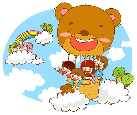 EPS 주간 나무 식물 구름 라이프스타일 건축물 여자 남자 건축 행복 어린이 인형 무지개 일러스트 곰 가족 상상 하늘 엄마 사람 소녀 소년 여러명 성인 야외 건물 라이프 마을 곰인형 기구 열기구 비행 아기 아빠 국내일러스트 자연요소 동물 감정 다수 포유류 관계 항공교통 생활 파일형식 벡터