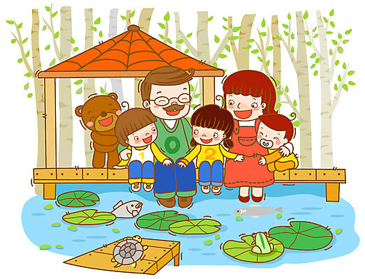 EPS 주간 나무 식물 라이프스타일 여자 남자 행복 어린이 인형 일러스트 가족 엄마 나뭇잎 개구리 사랑 어류 미소 웃음 사람 소녀 소년 여러명 성인 야외 라이프 물 소풍 곰인형 아기 저수지 연못 아빠 거북이 연잎 국내일러스트 자연요소 감정 다수 잎 관계 파충류 표정 양서류 생활 야외활동 수중동물 파일형식 벡터