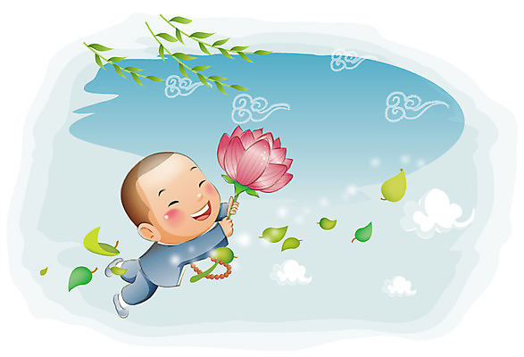 EPS 식물 구름 기념일 남자 종교 초등학생 어린이 줄기 잎 불교 일러스트 나뭇잎 연꽃 한명 웃음 사람 소년 야외 부처님오신날 승려 종교캐릭터 동자승 남자만 남자한명만 어린이만 소년만 소년한명만 불교캐릭터 일러캐릭터 자연요소 캐릭터 1 학생 꽃 표정 이벤트 성직자 파일형식 벡터